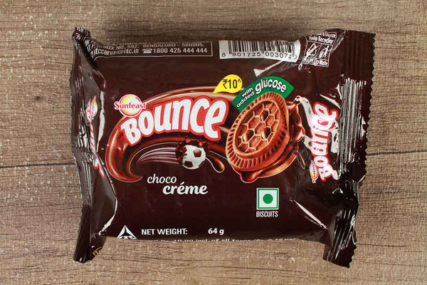 sunfeast bounce choco creme biscuits 64