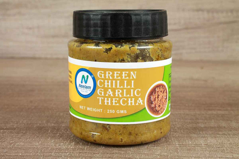 green chilli garlic thecha 250