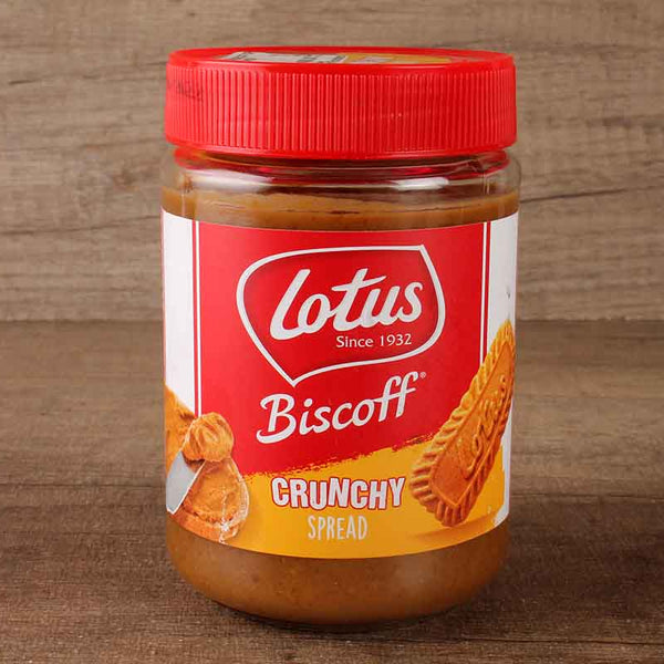 Lotus Biscoff Crunchy Biscuit Spread 380g - Lotts & Co. Grocery