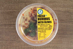HUMMUS WITH OLIVE 200
