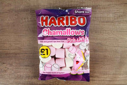 HARIBO CHAMALLOWS PINK & WHITE MARSHMALLOWS 140