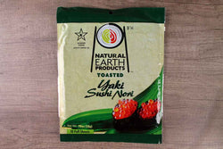 natural earth products toasted yaki sushi nori 10 sheets 28