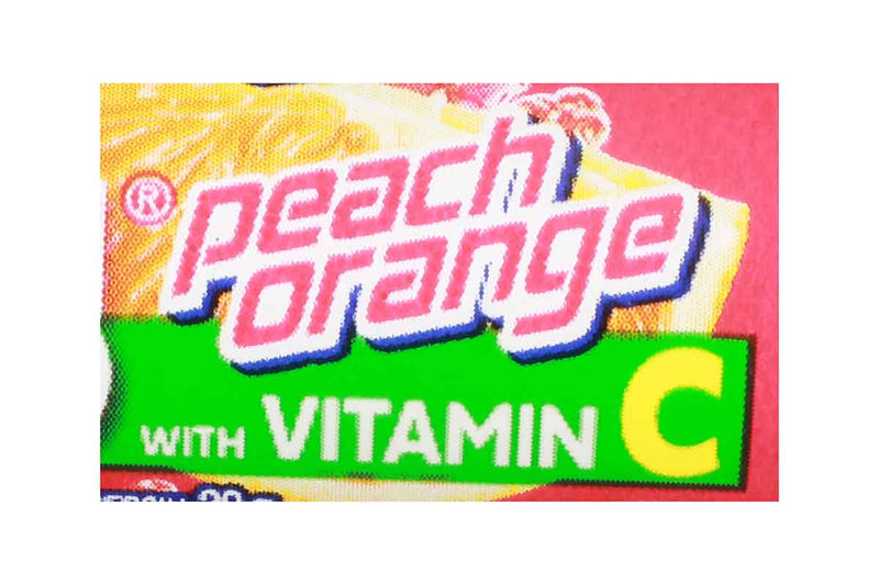 MENTOS PEACH ORANGE CHEWY DRAGEES 29