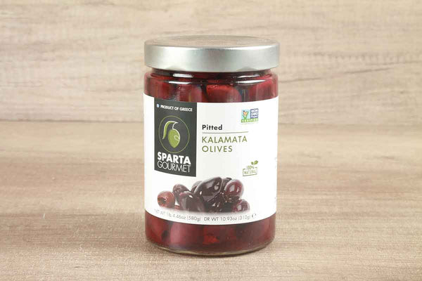 sparta gourmet pitted kalamata olives 580 gm