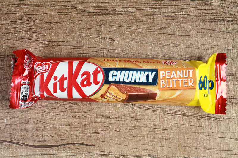 kitkat chunky peanut butter chocolate 42