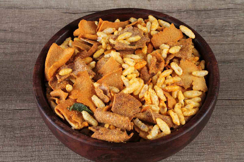 low fat roasted mix bhel 1