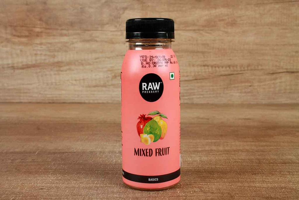 RAW PRESSERY MIXED FRUIT JUICE 200 ML Neelam Foodland Mumbai