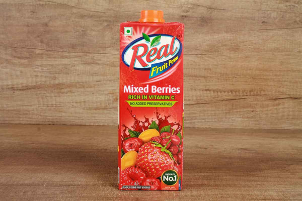 REAL MIXED BERRIES JUICE 1 LTR
