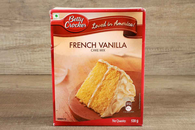 betty crocker french vannila cake mix 520