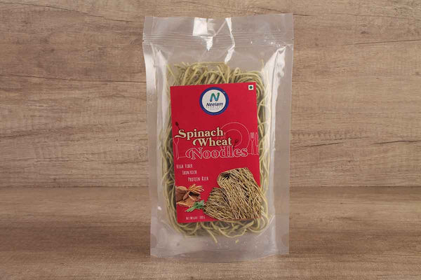 SPINACH WHEAT NOODLES 100