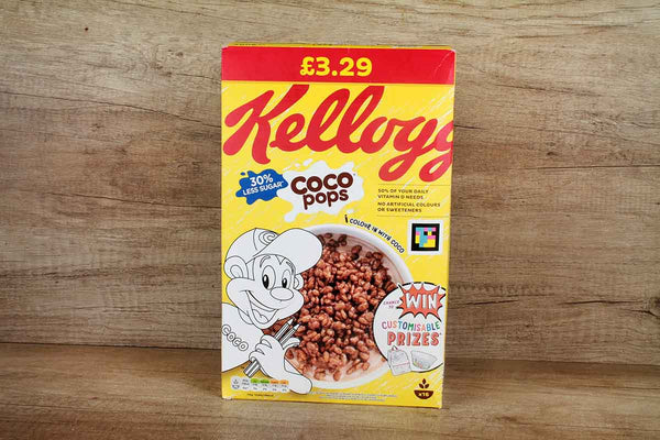 KELLOGGS COCO POPS CHOCOLATEY BREAKFAST CEREAL 480