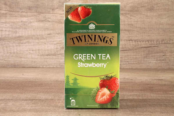 TWININGS STRAWBERRY GREEN TEA 25 BA