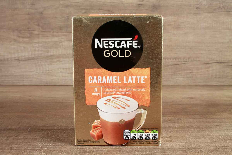 NESCAFE LATTE CARAMEL COFFEE 136
