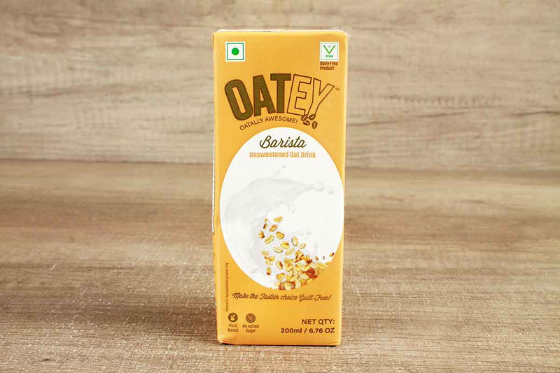 oatey barista unsweetened oat drink 200 ml