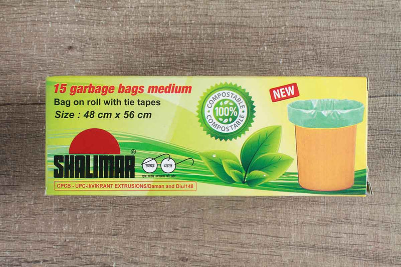 shalimar eco medium garbage bag 15 pieces