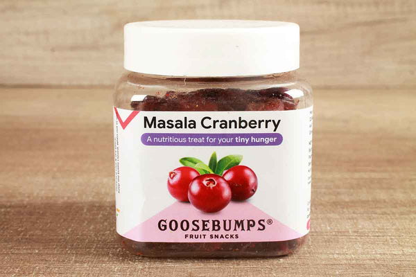 GOOSEBUMPS FRUIT SNACKS MASALA CRANBERRIES 130