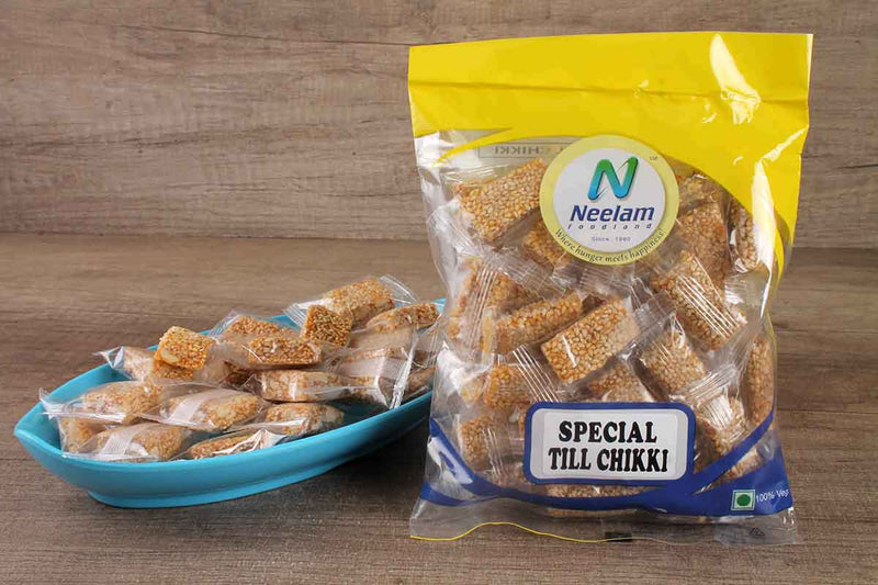 TIL CHIKKI CUBES 200 GM