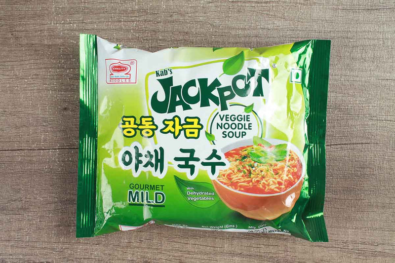 kabs jackpot veggie noodle soup gourmet mild 100 gm