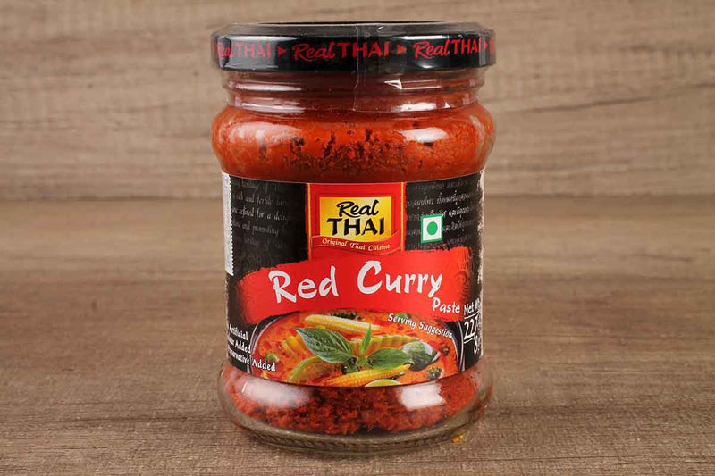 REAL THAI RED CURRY PASTE 227