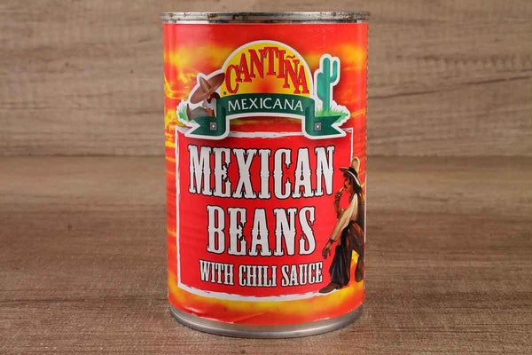 CANTINA MEXICAN BEANS WITH CHILLI SAUCE 410