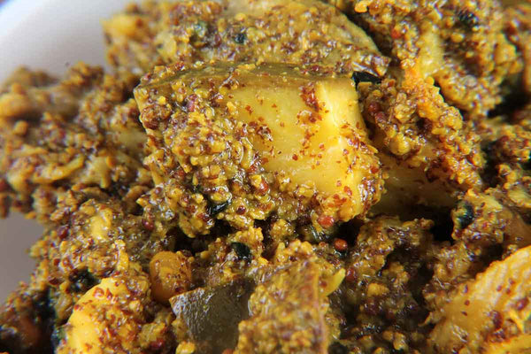 OIL FREE MANGO GARLIC MASALA PICKLE 250