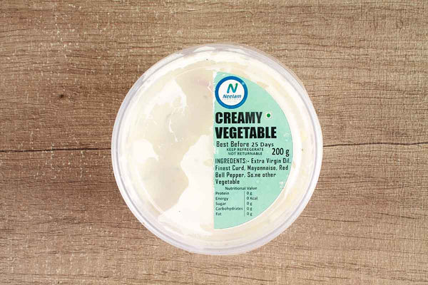 creamy vegetable dip 200