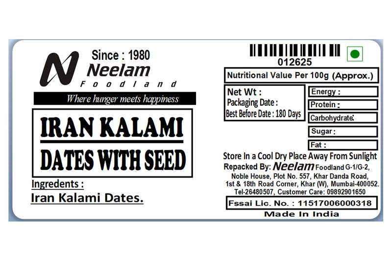 kalmi dates with seed 500