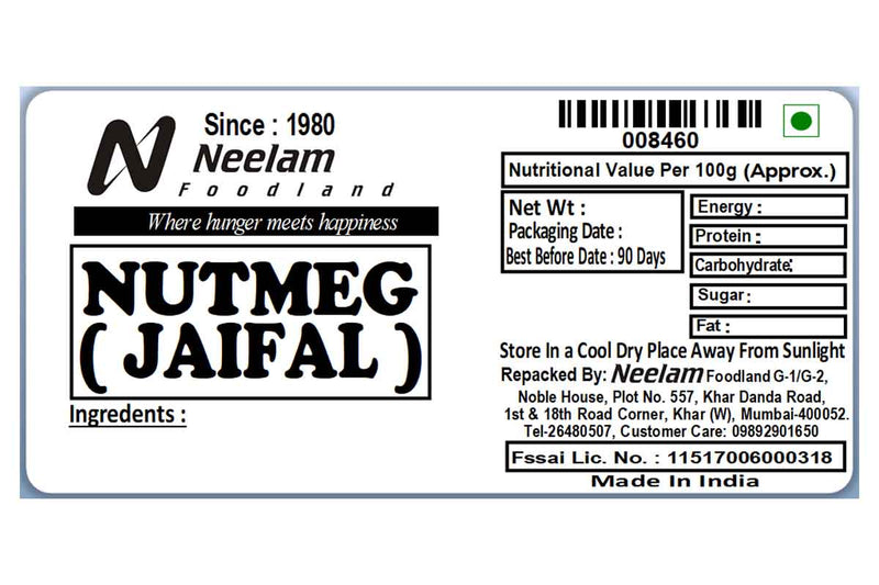 NUTMEG/JAIFAL 1 PC