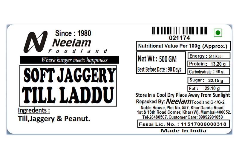 jaggery til laddu 500