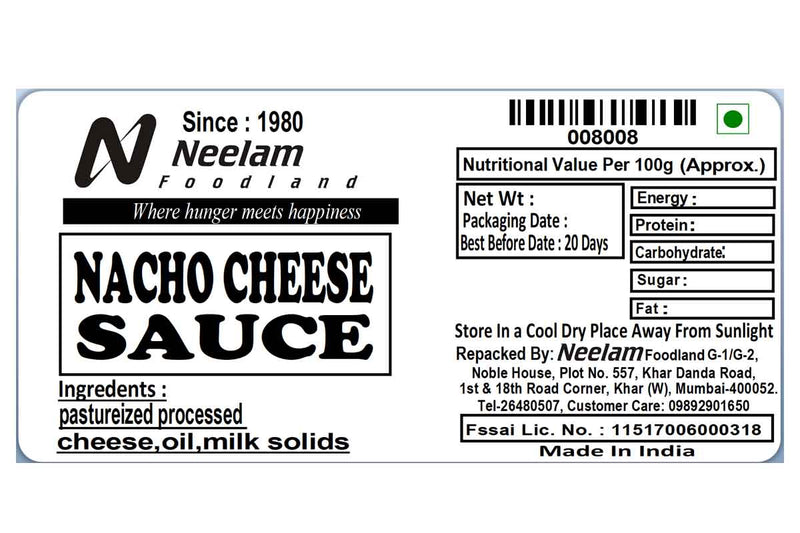 nachho cheese sauce